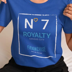 Royals Baseball T-Shirt Royals Gift for Friend Shirt Kansas City Crown T Shirt Bobby Witt Gift Kauffman Game Day Tshirt KC Royalty Shirt