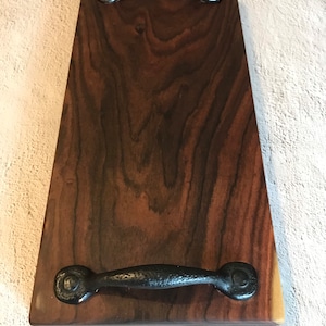 Bolivian rosewood exotic wood small charcuterie cheese serving board