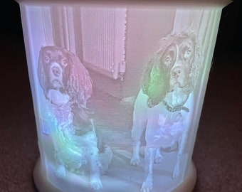 Personalised Cylinder Lithophane