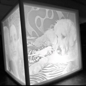 Cubo personalizado Lithophane