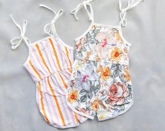 Toddler Romper| Baby Romper| Toddler Clothes| Birthday Gift| Summer Romper| Minimalist|