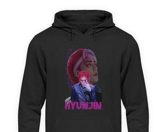Hoodie Hyunjin Stray Kids Tour Merch Hoodies New Logo Kpop Felix