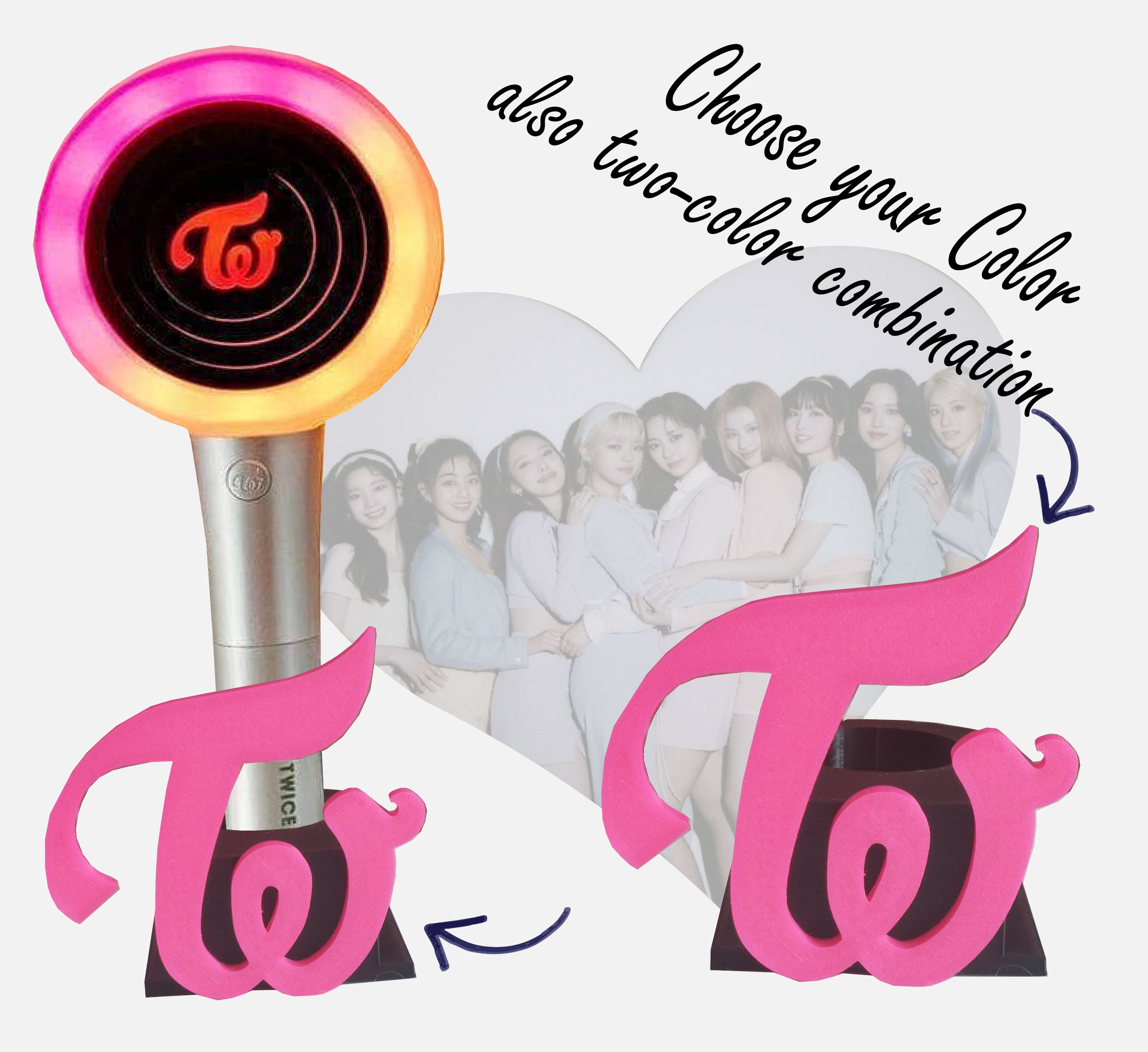 KPOP Twice CANDY BONG Z LightStick LED Light Stick Light Concert Supplies  Fans Collection Mina Sana - AliExpress