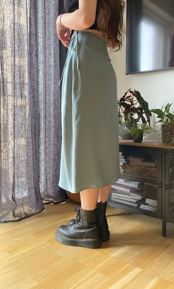 土日限定　POPPY あさぎーにょ　Lace draped wrap skirt Lace draped wrap skirt – POPPY
