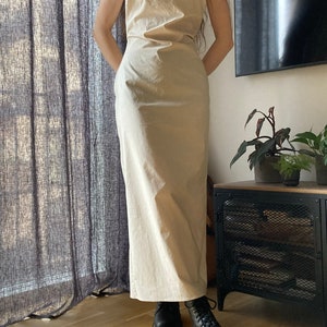 The Ivy Dress Draped High neck Sleeveless Dress PDF sewing pattern zdjęcie 10