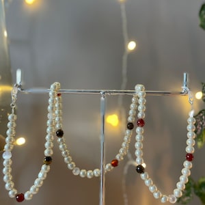 pearl and crystal beaded glasses chain