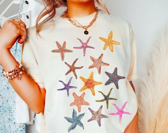Starfish Comfort Colors Shirt: Marine Life Tee