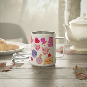 ‘Valentines’ Insulated Coffee Mug, 10oz
