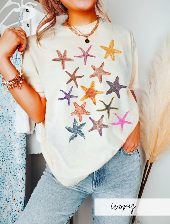 Starfish Comfort Colors Shirt: Marine Life Tee