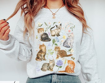 vintage cat × fish × flower sweat vintage cat × fish × flower sweat vintage cat × fish