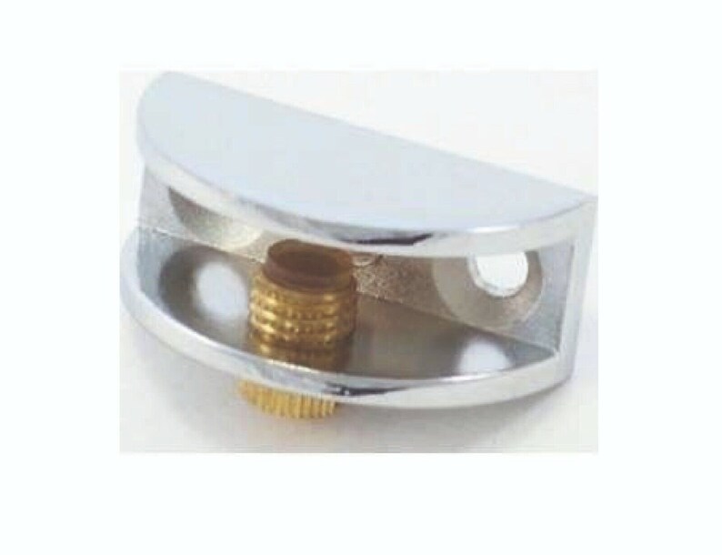 Adjustable Glass Shelf Bracket in Multiple Finishes & Sizes Etsy