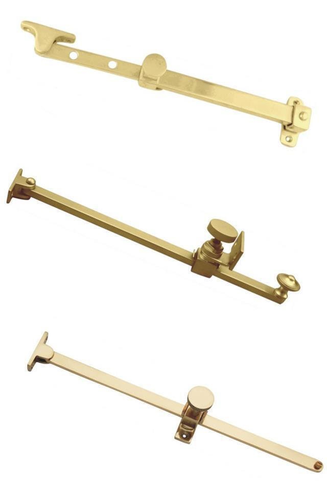 Adjustable Casement Stay Solid Brass Window Casement Stays Arm Etsy