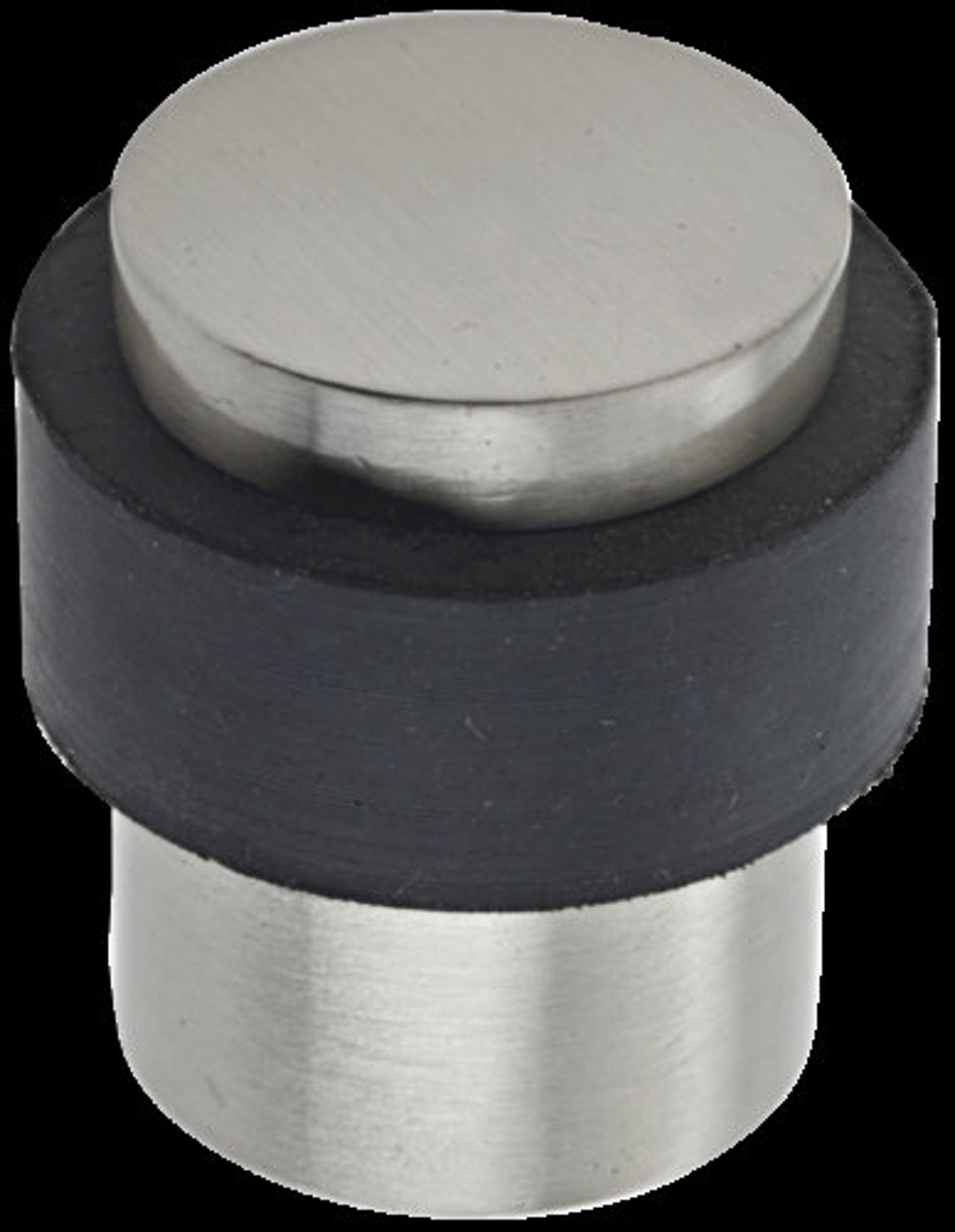 Floor Mounted Flat Top Door Stop Satin Stainless Steel Etsy