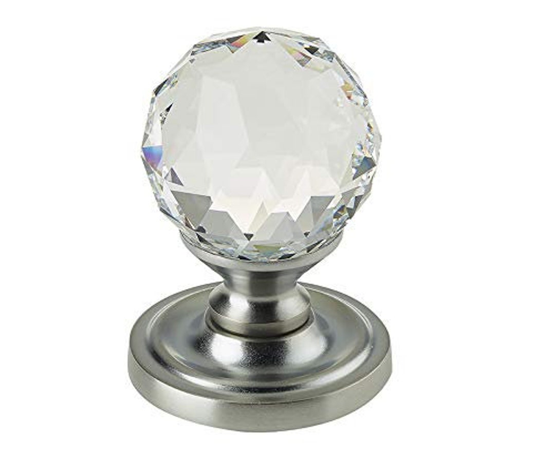 Swarovski Crystal Mortice Door Knobs 60mm 2000/50 Made Etsy