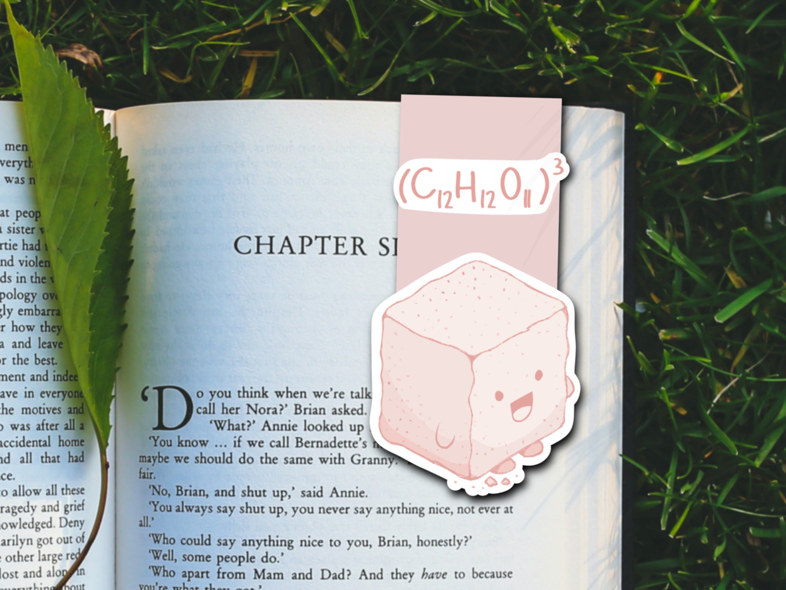 Sugar Cube Magnetic Bookmark Cute Science - Etsy