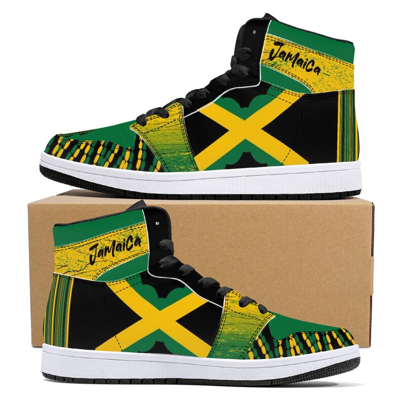jamaican color sneakers