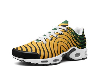 Jamaica Shoes for Men & Women Custom Jamaican Sneakers Rasta Sneakers National Flag Gym Shoes Reggae Shoes Country Flag Mesh Running Shoes