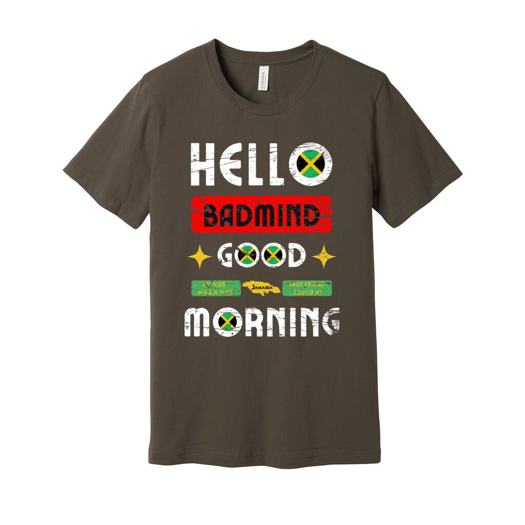 Good Morning Rrasta Jamaica Shirt -