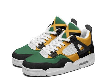 Jamaika Schuhe für Männer & Frauen Benutzerdefinierte Jamaika Sneakers Rasta Sneakers Nationalflagge Gym Schuhe Reggae Schuhe Country Flagge Basketball Schuhe