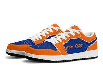 New York Basketball Shoes for Men & Women NY Shoes Custom Basketball Sneakers New York Sneakers Shoes Team Jalen Basketball Shoes NY Gifts