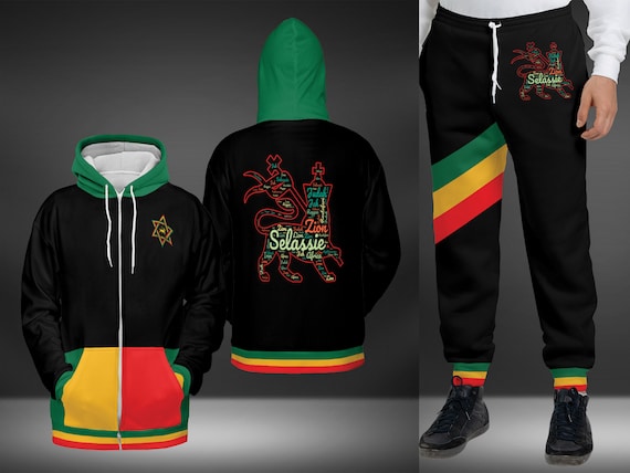 Green and hotsell red joggers
