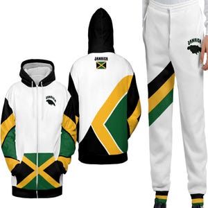 Jamaica Sweatpants for Men and Women Jamaica Tracksuit Bottom Athletic Joggers Reggae Track Pants Green Black Sweats Trousers Size up to 5XL
