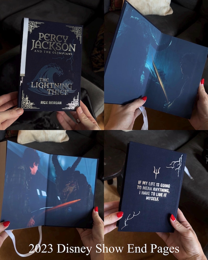 Percy Jackson & the Olympians: the Lightning Thief Custom Rebind ...