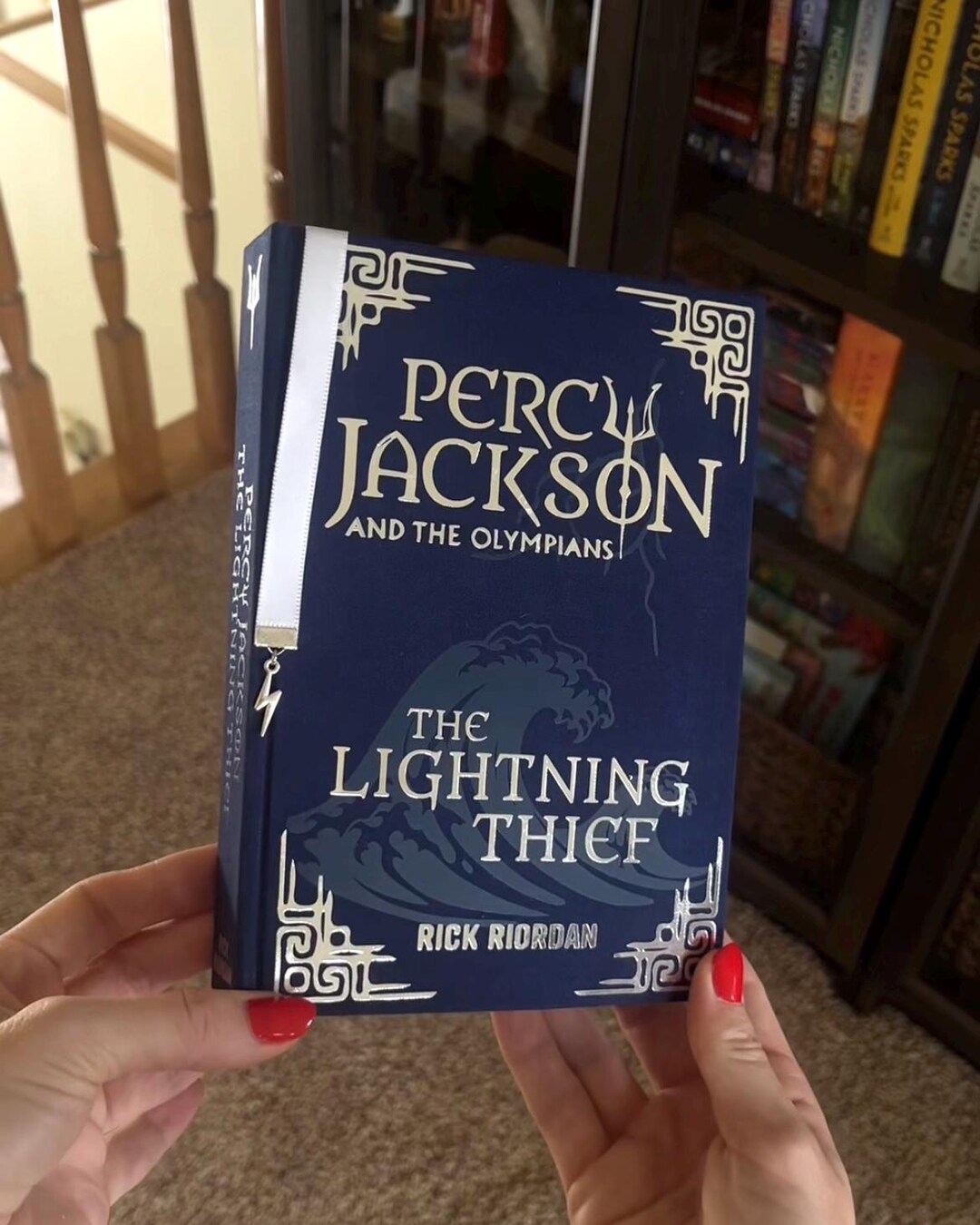 Percy Jackson & the Olympians: the Lightning Thief Custom Rebind ...