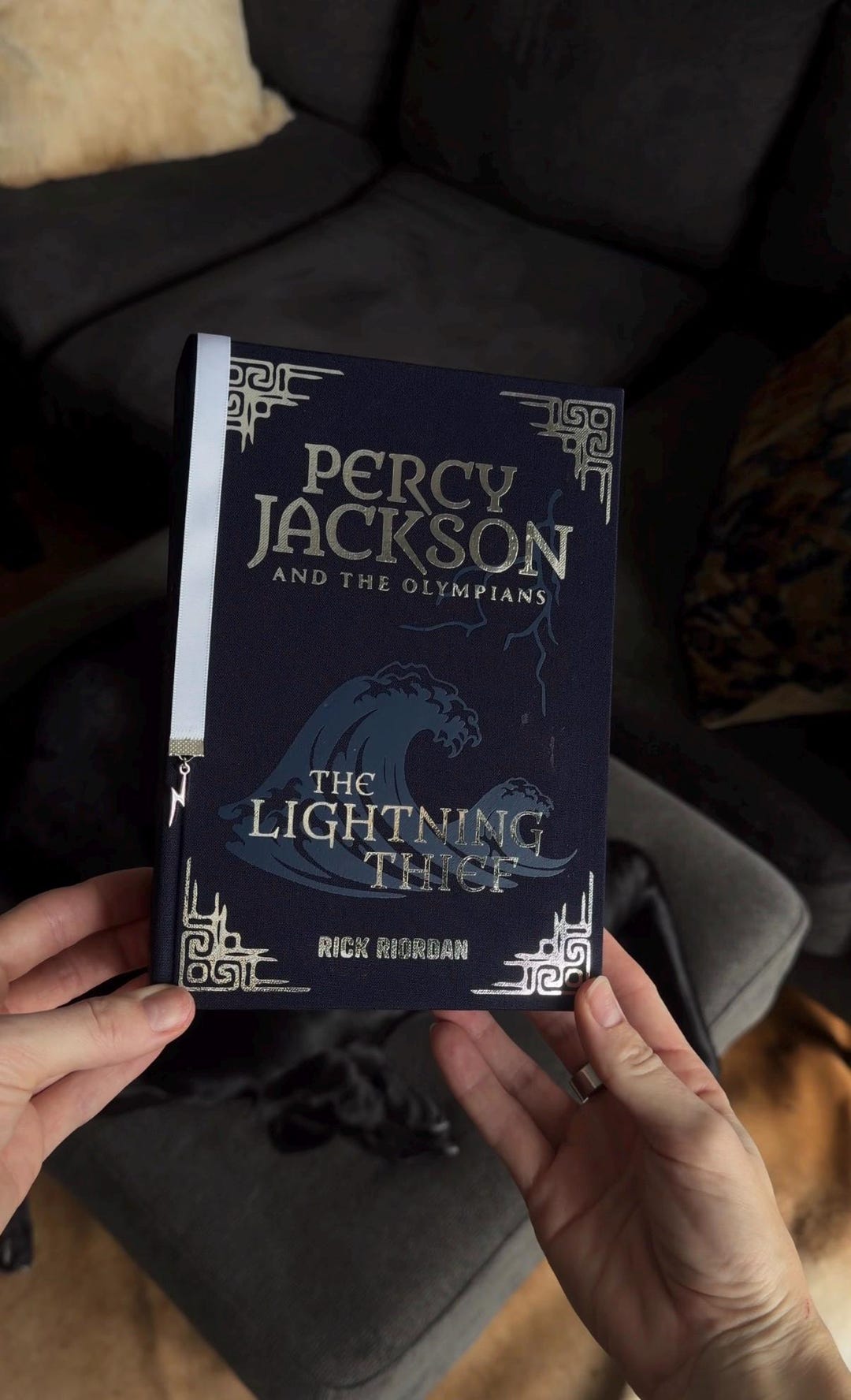 Percy Jackson & the Olympians: the Lightning Thief Custom Rebind ...