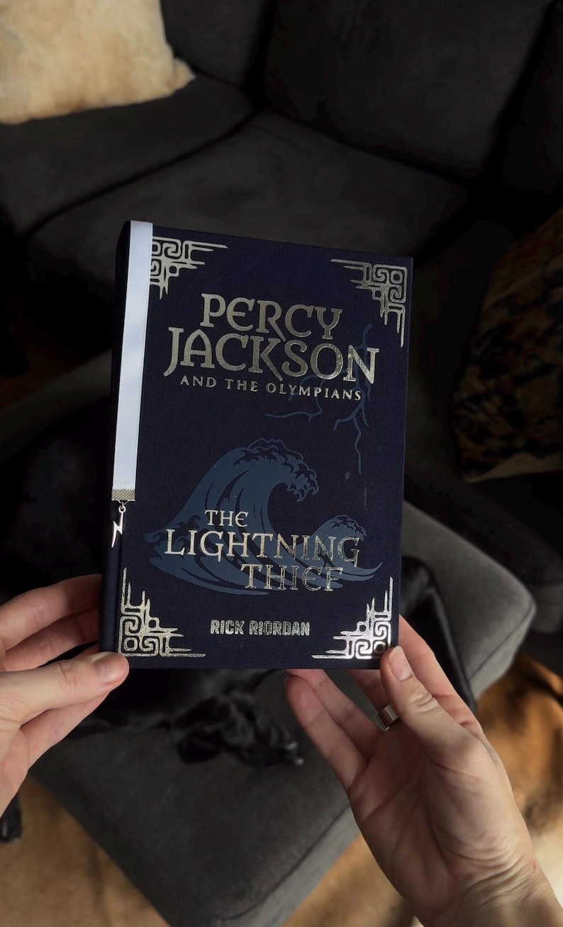 Percy Jackson & the Olympians: the Lightning Thief Custom Rebind ...