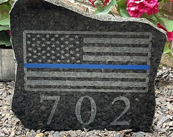 Address Yard Sign-Engraved-15"x15"