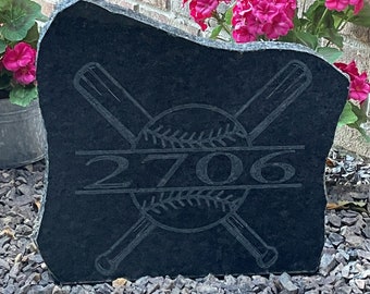 Address Yard Sign-Engraved-15"x15"