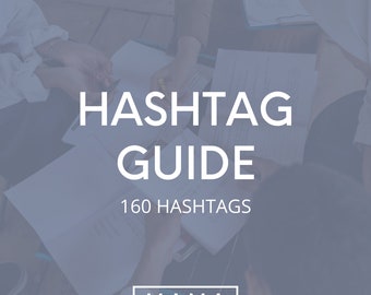 160 Hashtags for Virtual Assistants + Social Media Managers