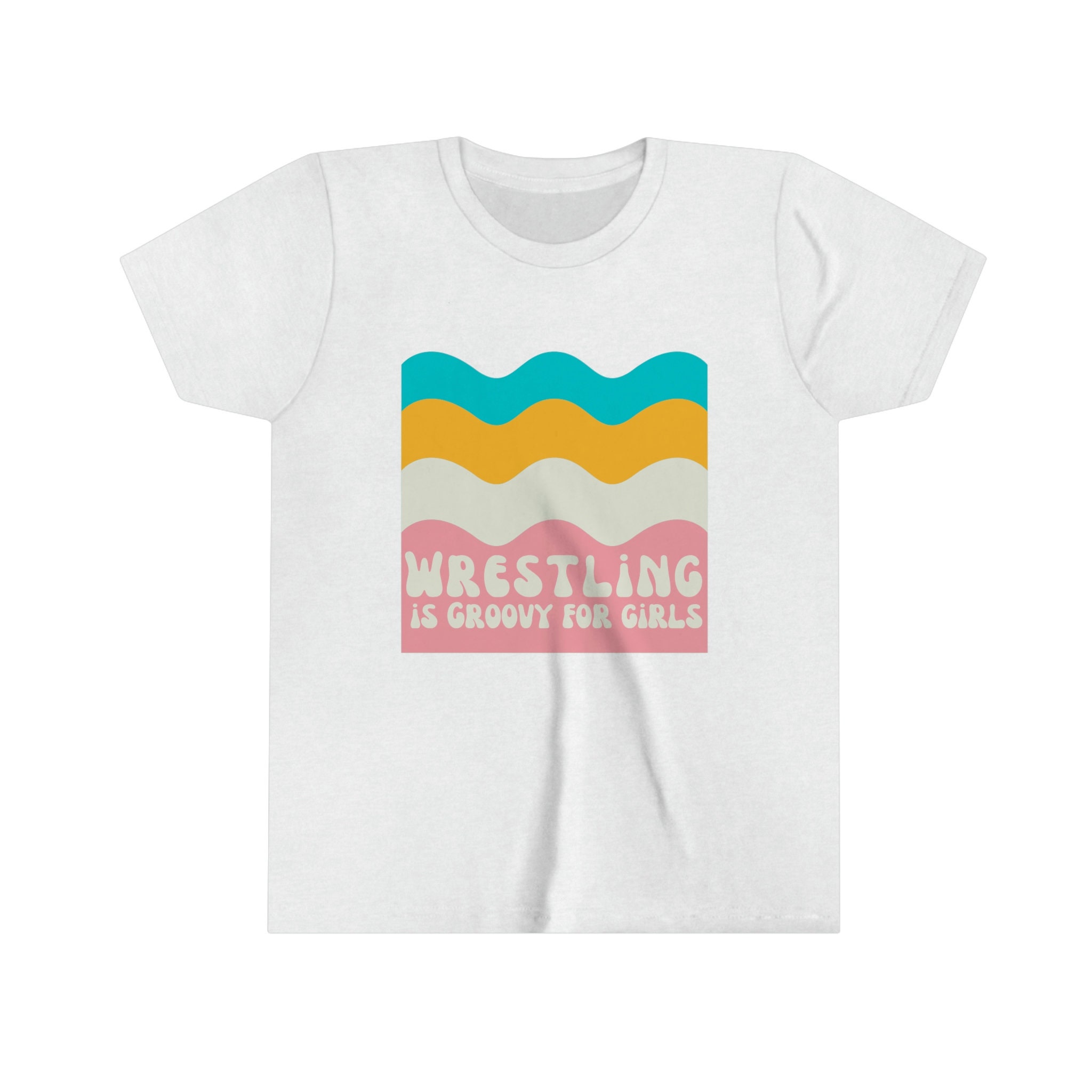 Wrestling is for Groovy Girls Girl's Wrestling Shirt Etsy