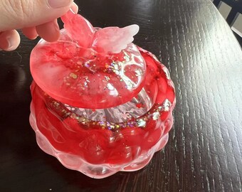 Handmade Epoxy Resin Container