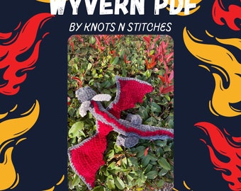 Wyvern PDF crochet pattern