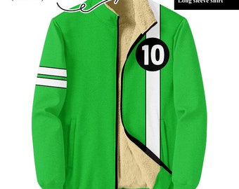 Shirt 3D Printed Ben 10 Cosplay Costume Gwen Max Omniverse Alien