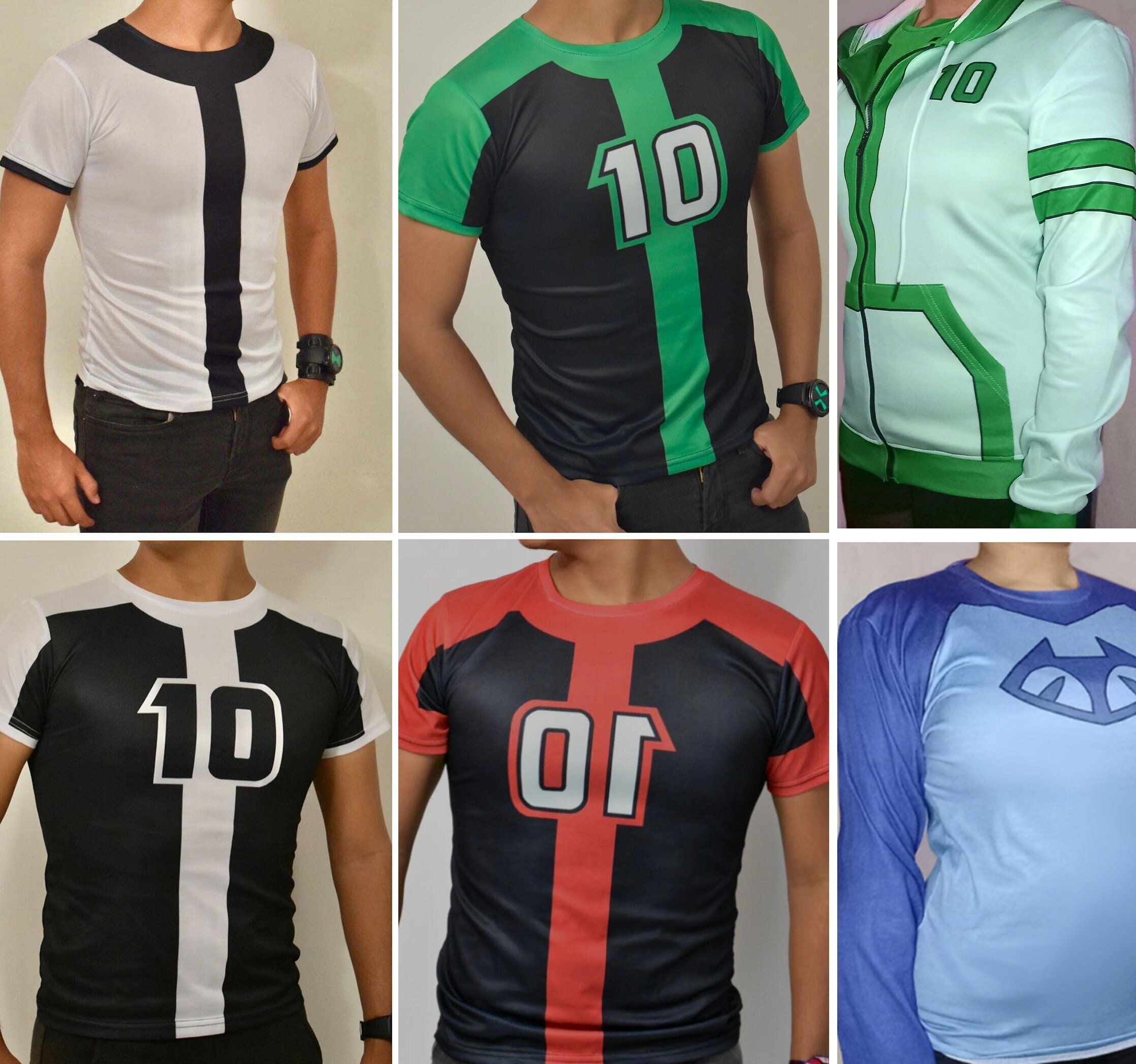 Camiseta Uniforme Ben 10 Clássico - Cartoon Cosplay