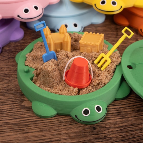 Desk Sandbox Turtle - Etsy