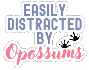 Opossum Sticker, Weirdcore Stickers, Possum Sticker, Animal Sticker, Waterproof Stickers, Water Bottle Sticker, Laptop Sticker,Vinyl Sticker