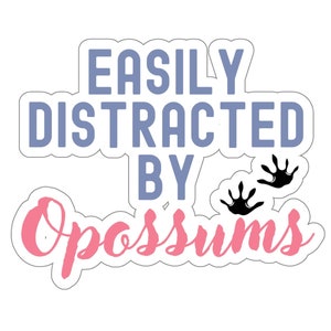 Opossum Sticker, Weirdcore Stickers, Possum Sticker, Animal Sticker, Waterproof Stickers, Water Bottle Sticker, Laptop Sticker,Vinyl Sticker