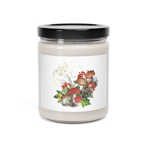 Mushroom Candle, Magic Mushroom, Aesthetic Candle, Meditation Candle, Decorative Candles, Unique Candles, Candle Gift Set, Magic Mushrooms