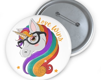 Unicorn Pin, Genderfluid Pin, Progress Pride Pin, Lesbian Pin, MLM Pride, Ally Pin,Bi Pride Pin,Subtle Pride Pin,Asexual Pin,Transgender Pin