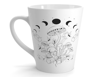 Mushroom Mug, Magic Mushroom, Magic Mushrooms, Dark Cottagecore, Cottagecore, Mushroom Gifts, Cute Mushroom, Mushroom Cup