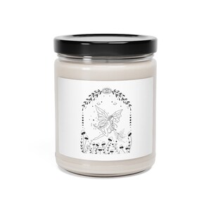 Fairy Candle, Fairy Core, Aesthetic Candle, Meditation Candle, Decorative Candles, Unique Candles, Candle Gift Set, Mushroom Candle