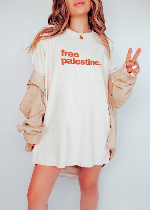 Free Palestine Shirt, Stand With Palestine, Ceasefire Now, Support Palestine, Gaza, Human Rights, Peace, Protest T-shirt, Minimalist, Unisex