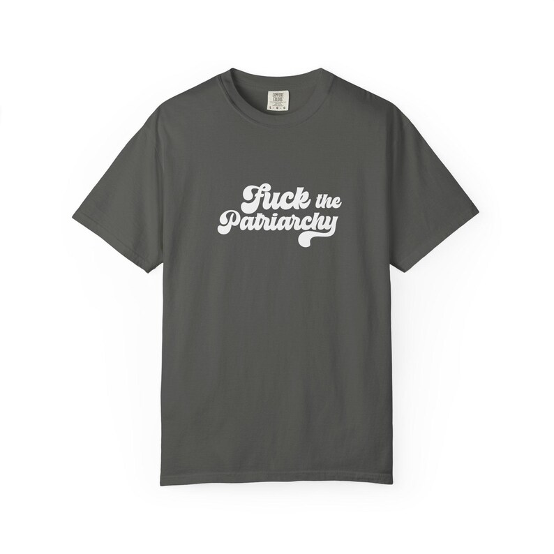 Fuck The Patriarchy Shirt, Retro Feminist Shirt, Feminism, Death To Patriarchy, Political T shirts, Protest Shirt, Womens Rights, Equality image 3