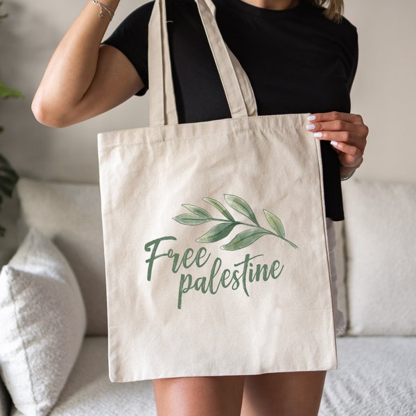 Free Palestine Tote Bag, Stand With Palestine, Ceasefire Now, Support Palestine, Free Gaza, Human Rights, Peace, Protest, Stand With Gaza