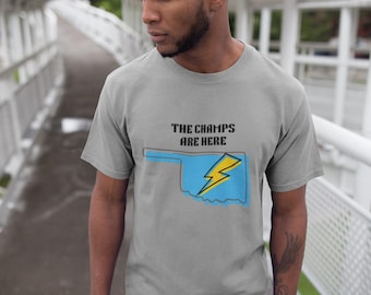 OKC Thunder Champs Shirt, Oklahoma City Basketball Fan Tee, Game Day Apparel