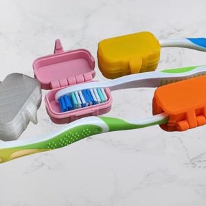 Compact Travel Toothbrush Case | Durable Brush Holder | Kids & Adult Size | Hygiene Protection | Trip Essential